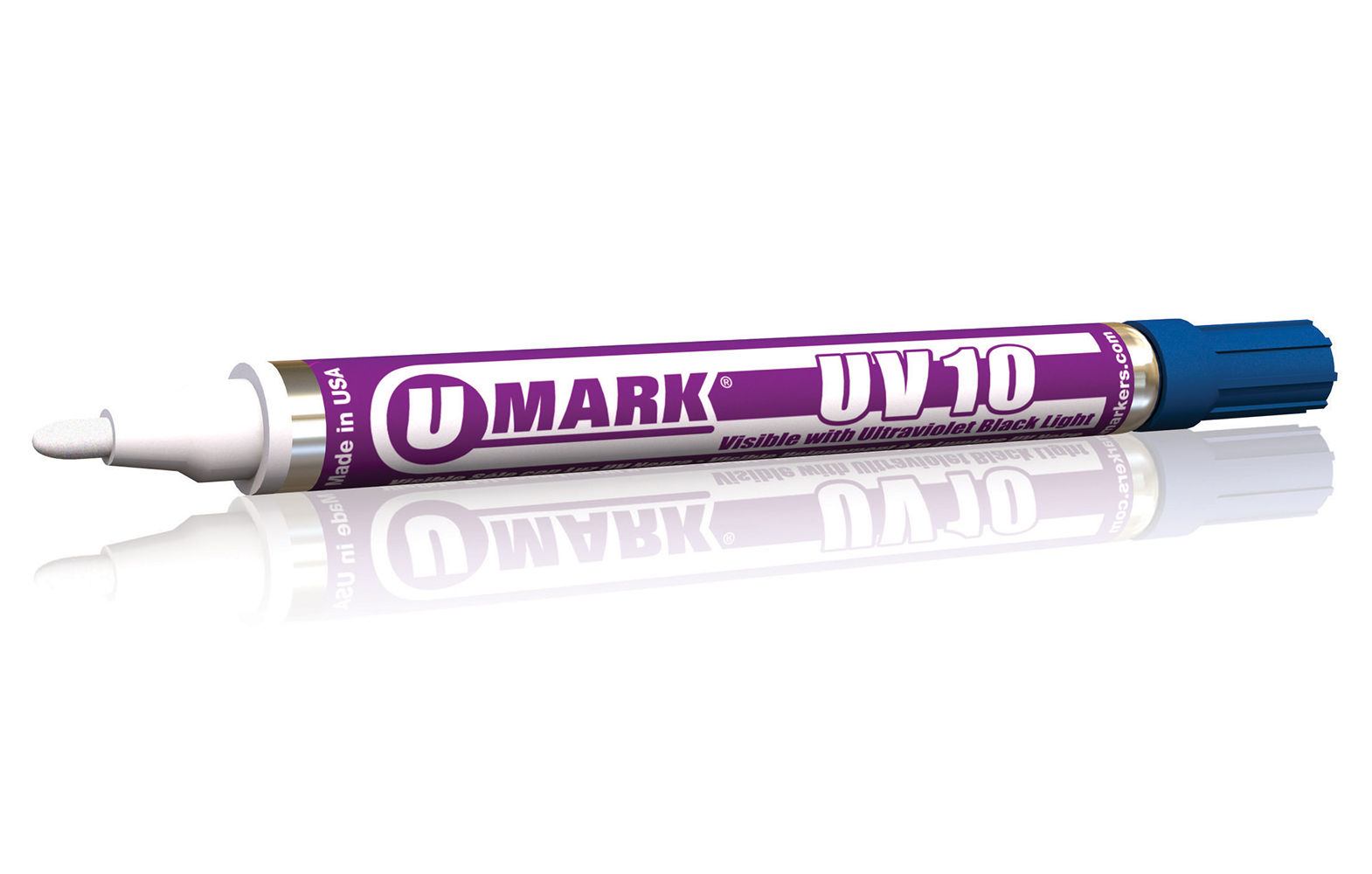 UV 10 Visible with Ultraviolet Black Light