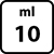 10 ml fill quantity 10 ml fill quantity