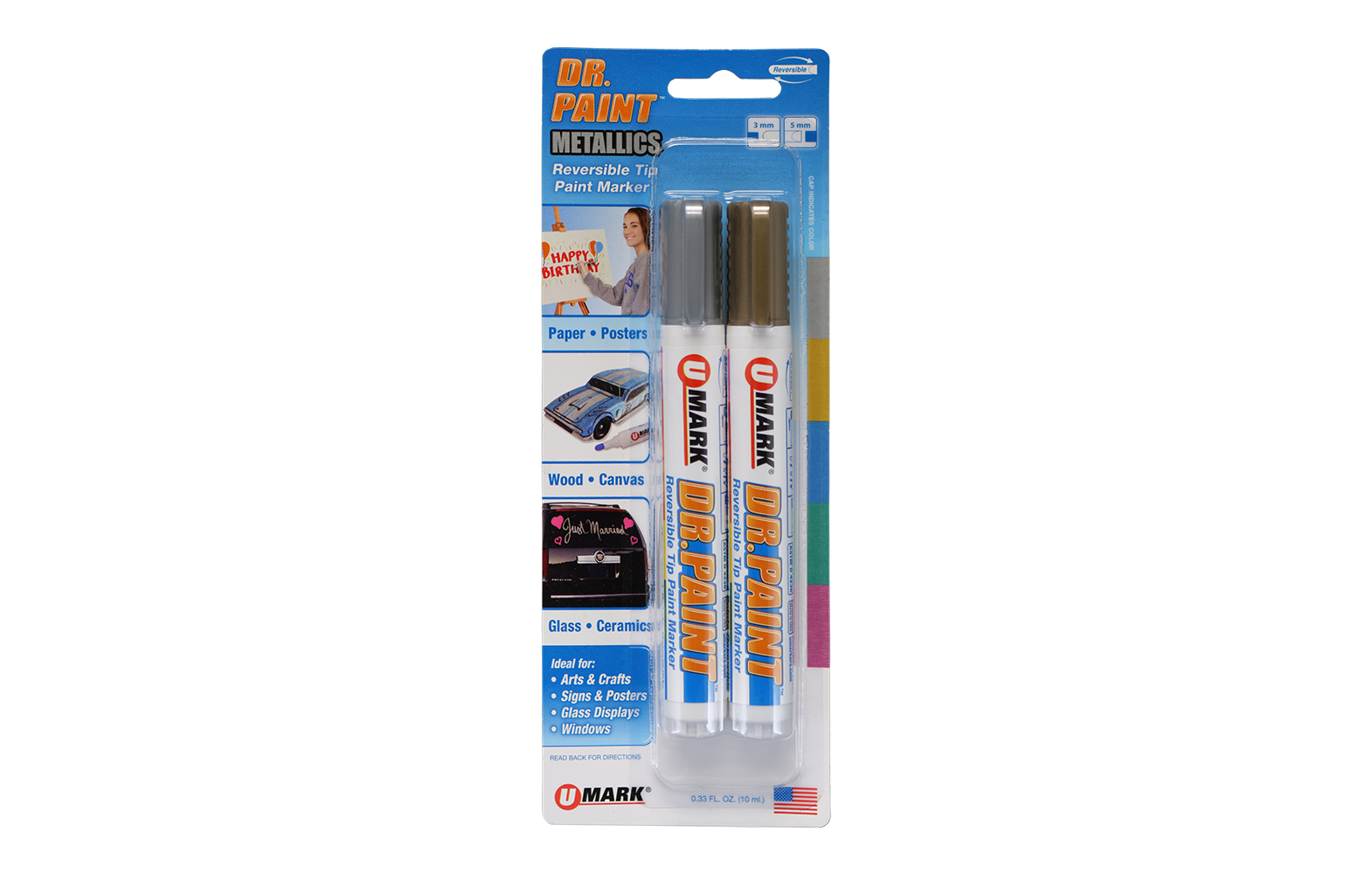 10847DB_DrPaintRTMet-2Pk-Blister_SLV-GLD386892Image