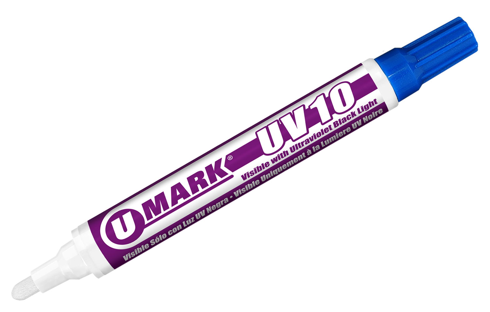 UV 10 Visible with Ultraviolet Black Light