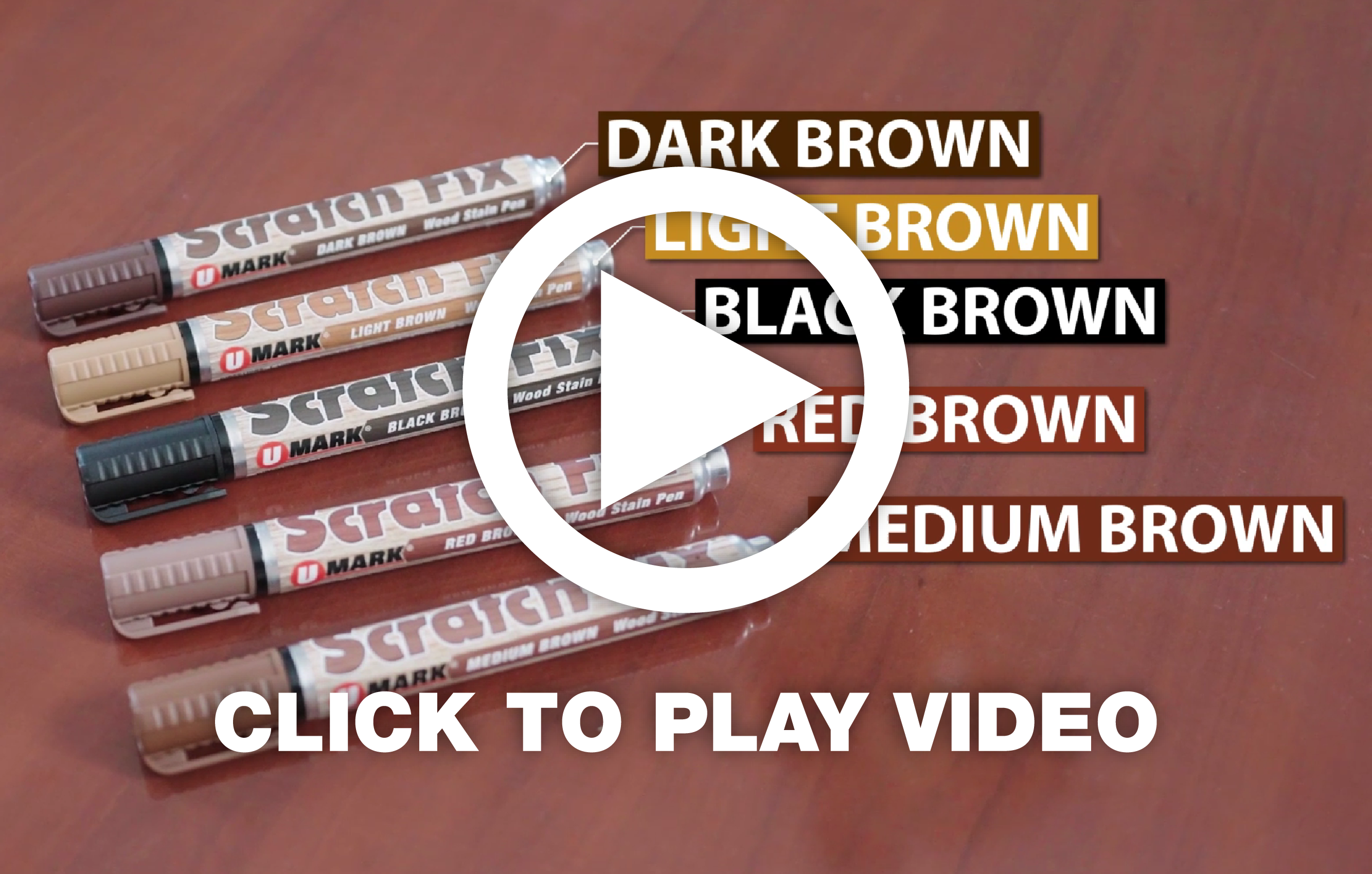 Scratch Fix® Wood Stain Penhttps://player.vimeo.com/video/1152296431/Umark-Files/Scratch-Fix-video-thumbnail.png